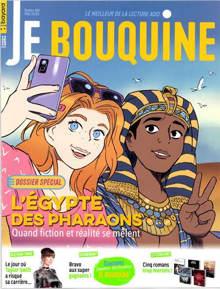 Abonement JE BOUQUINE - Revue - journal - JE BOUQUINE magazine